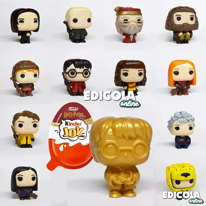 Überraschung KINDER JOY Funko Pop Harry Potter Italia 2024 Collection Complete Series