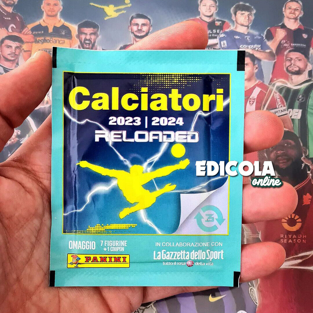 Sportweek 13 avril 2024 + Troisième paquet d'autocollants de footballeurs rechargés Panini 3ème