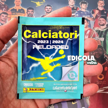 Sportweek 13 avril 2024 + Troisième paquet d'autocollants de footballeurs rechargés Panini 3ème