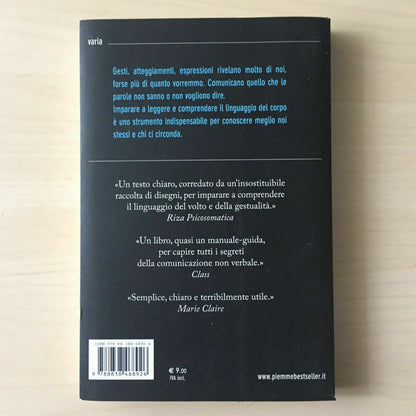 Livre Le langage secret du corps d'Anna Guglielmi Piemme Guide de psychologie