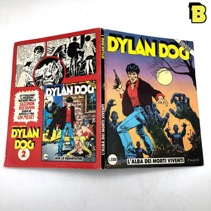 Lot de bandes dessinées DYLAN DOG Deuxième série de réimpression Séquence incomplète Bonelli