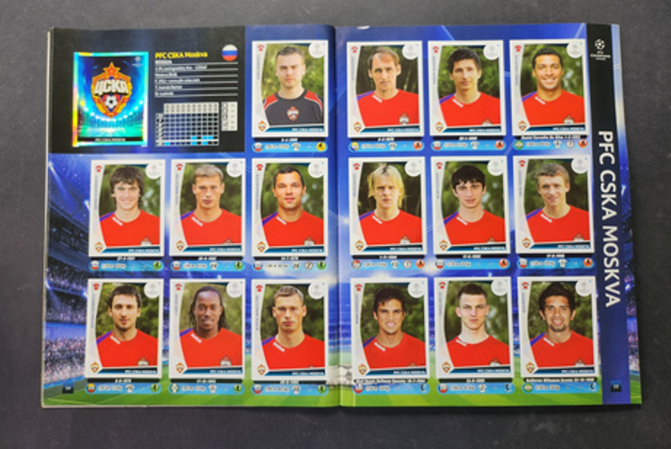 Album Completo di Figurine Calciatori Panini CHAMPIONS LEAGUE 2009-10 Uefa 2010