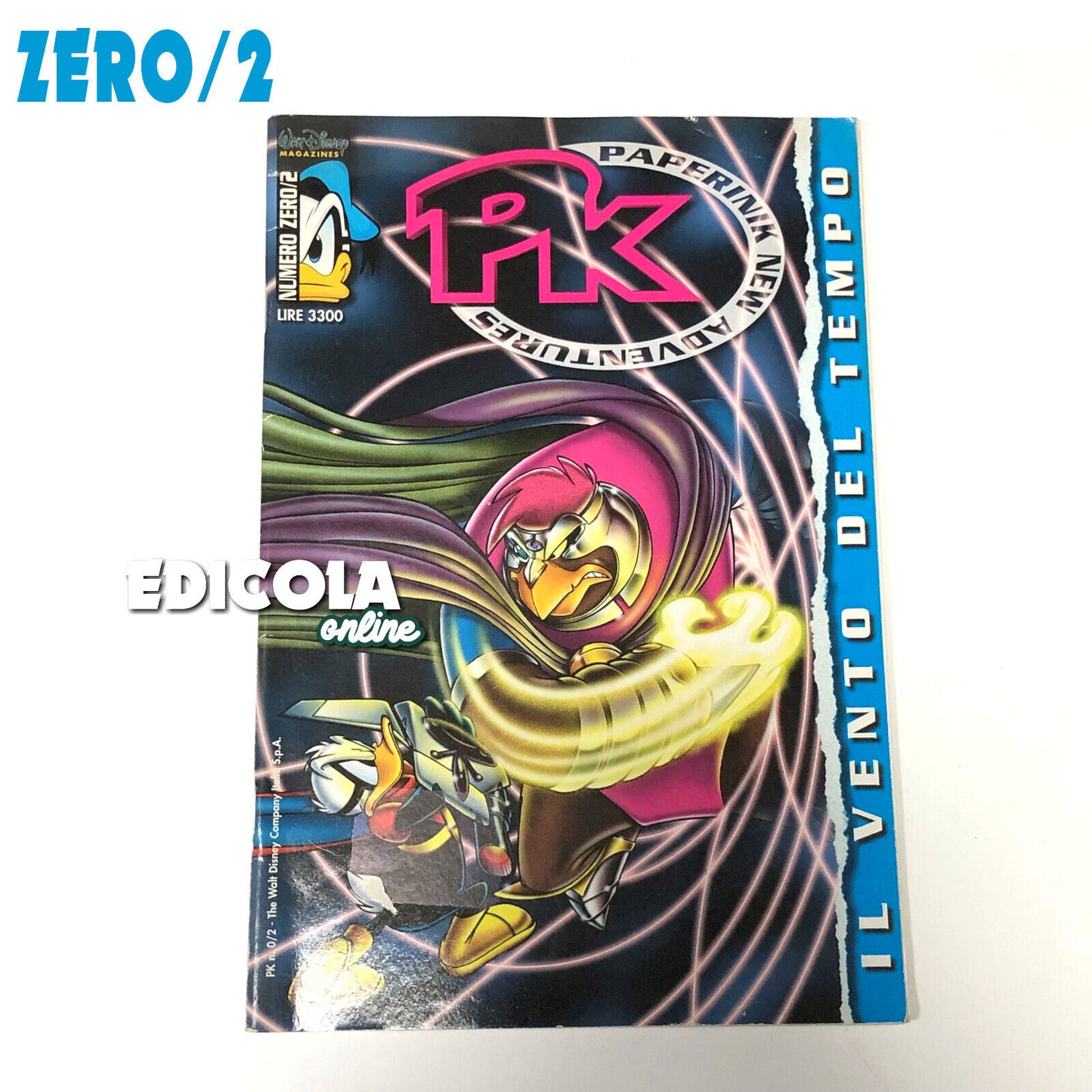 Comics Lot PKNA Paperinik New Adventures Pikappa Complete PK Disney Zero 1 2