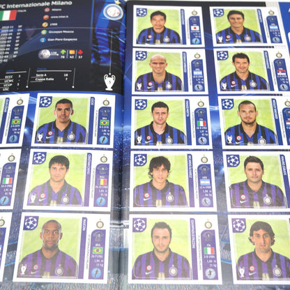 Komplettes Album mit Panini-Fußballspieleraufklebern CHAMPIONS LEAGUE 2011-12 UEFA 2012