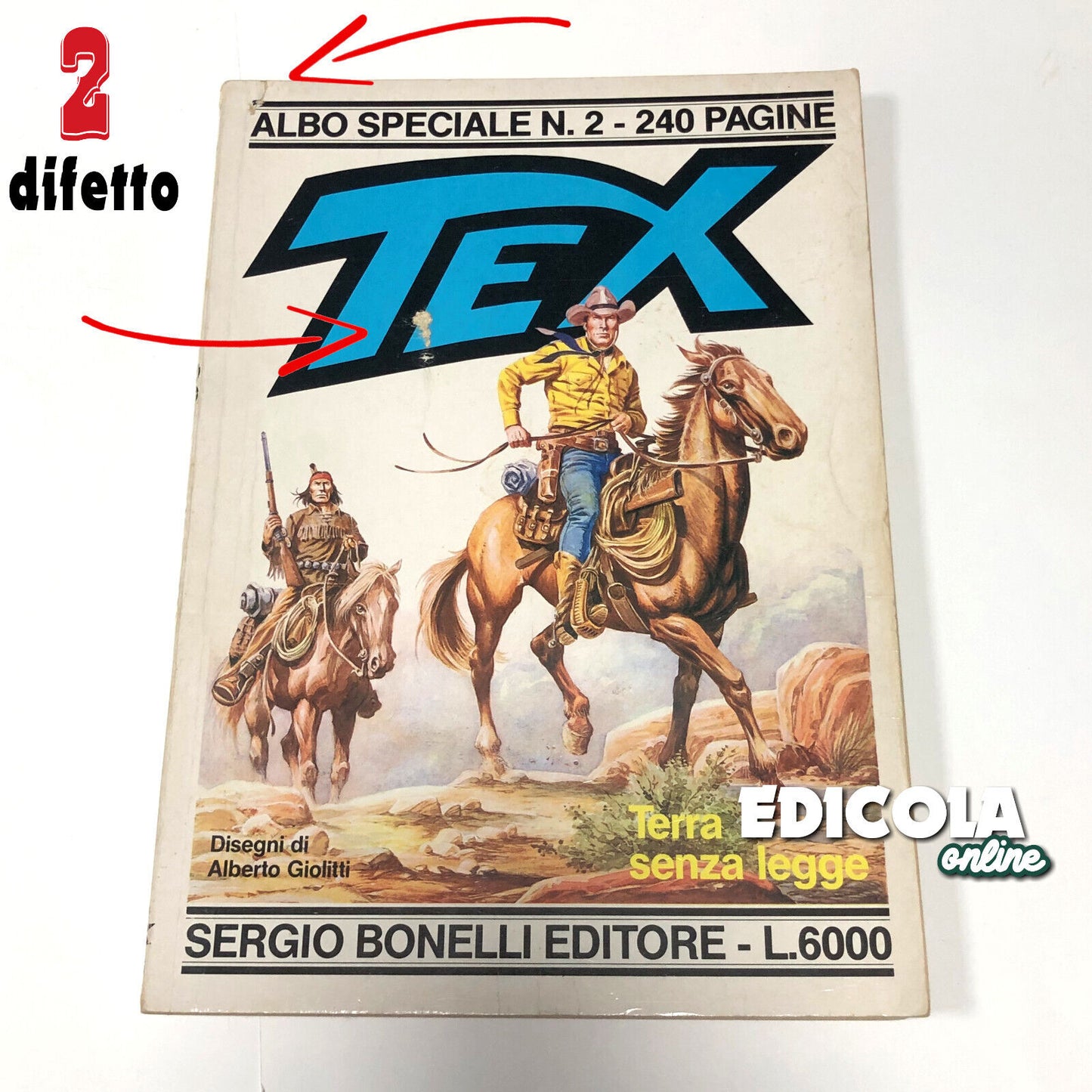 Fumetti ALBO SPECIALE Gigante TEX WILLER lotto Raro Texone Usati prima edizione