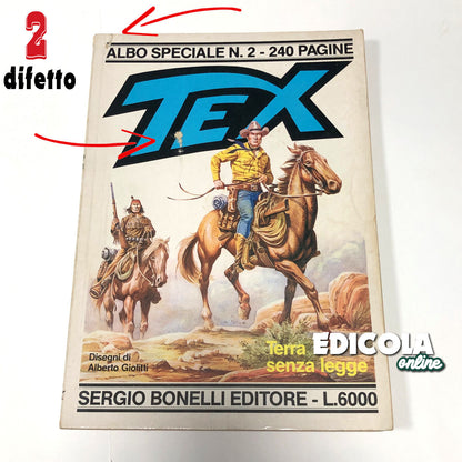 Fumetti ALBO SPECIALE Gigante TEX WILLER lotto Raro Texone Usati prima edizione