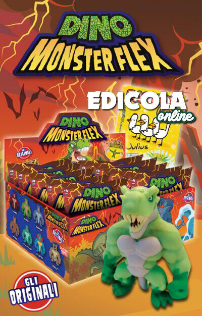 DINO MONSTER FLEX Charaktere Monsterflex Dinosaurier ausziehbare Monster
