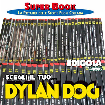 Lot de DYLAN DOG SUPER BOOK Hors Série Hardback Comics Séquence complète