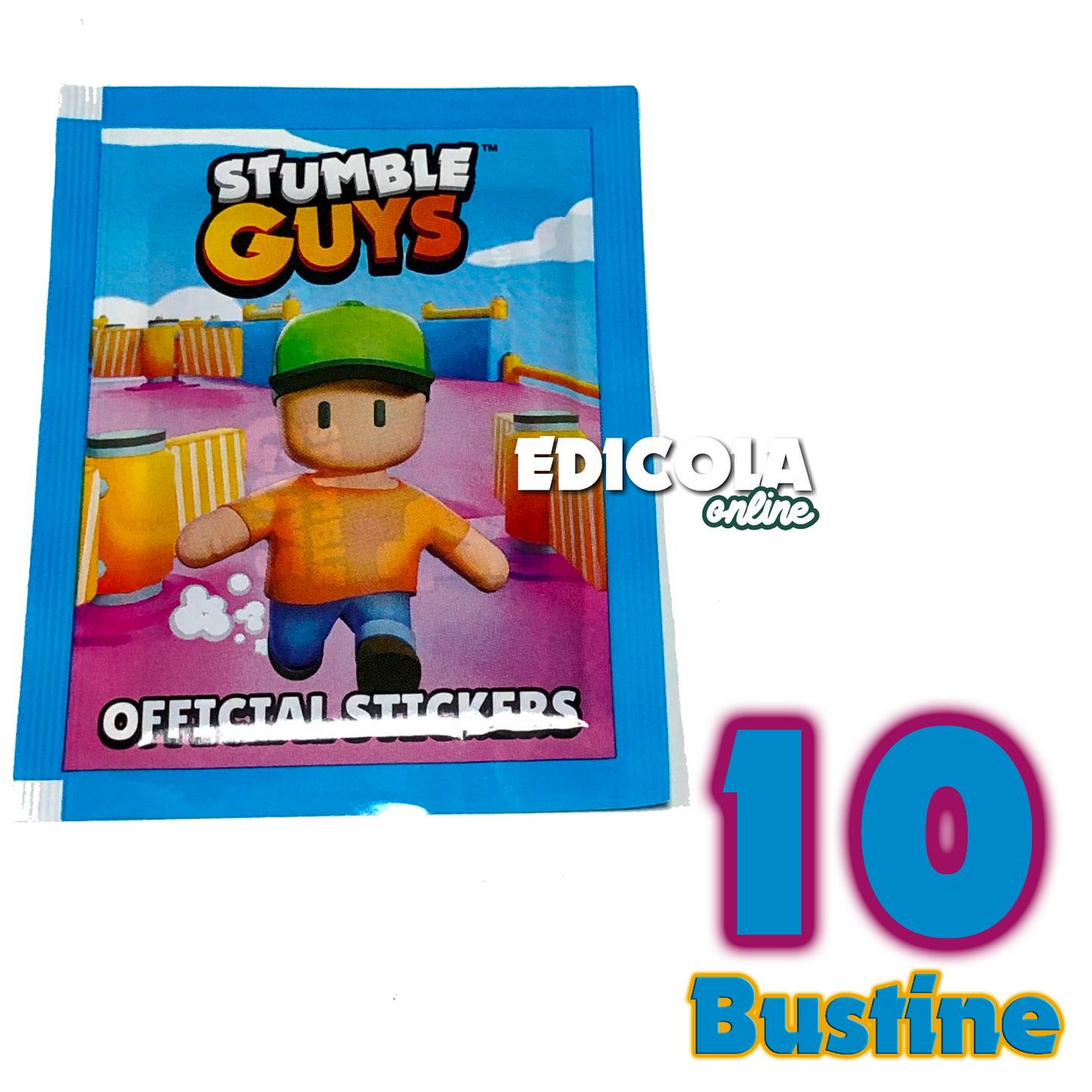 Set Album e/o Bustine di STUMBLE GUYS Figurine Sticker - Official 2024