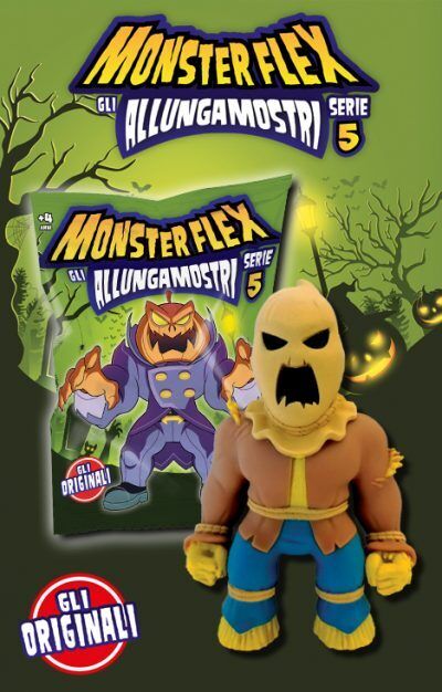 Personaggi MONSTER FLEX Serie 5 Monsterflex gli Allungamostri Mostri Allungabili