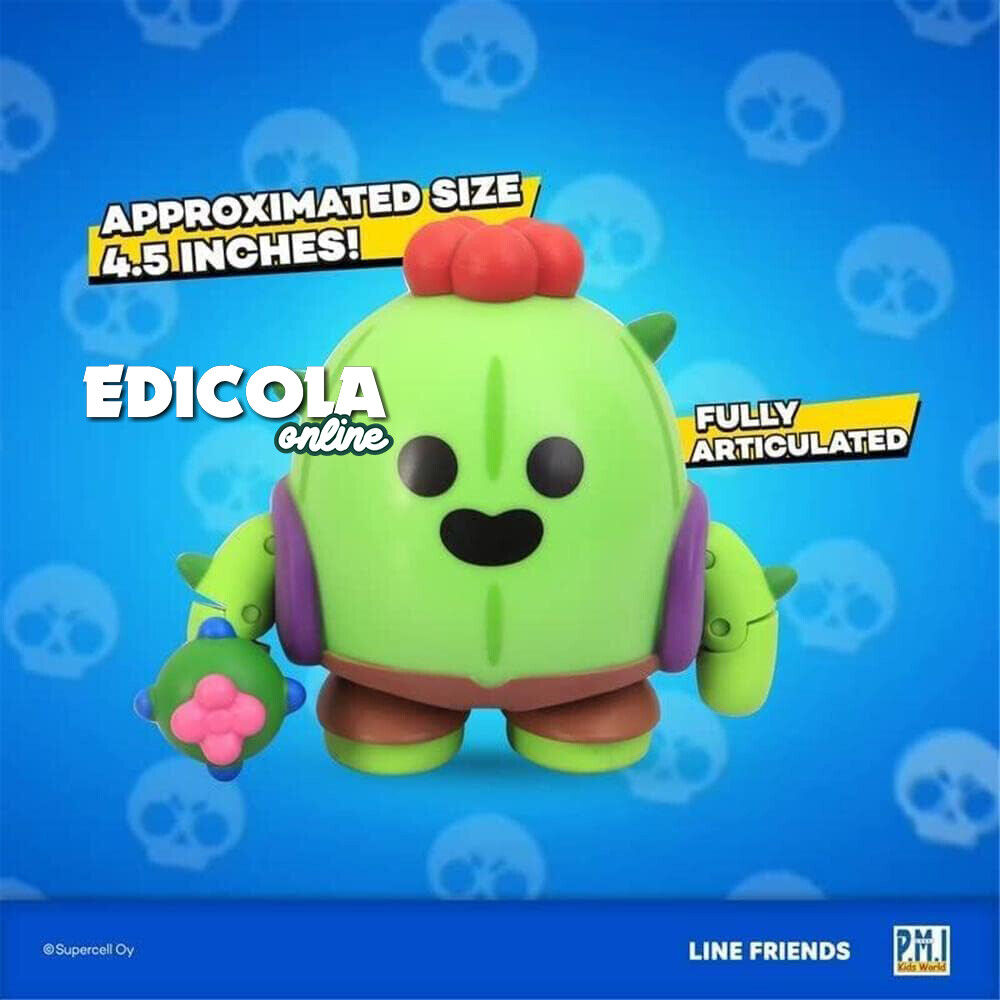 SPIKE - Personaggio BRAWL STARS - MAXI Figures Serie 1