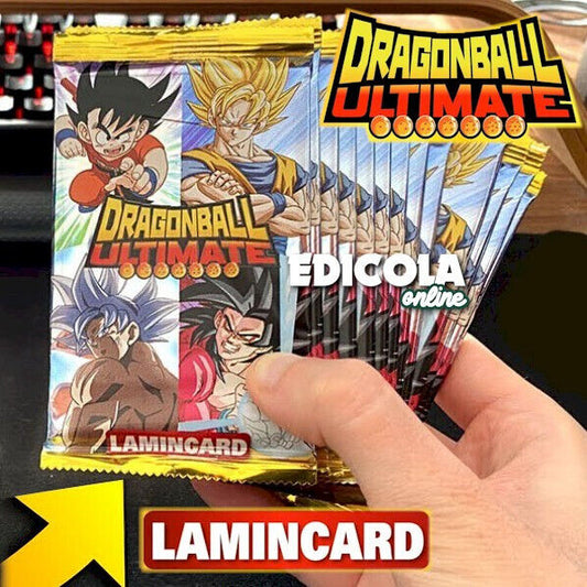 1x Päckchen Lamincards DRAGON BALL ULTIMATE Vintage Zeitungskioskkarten Lot