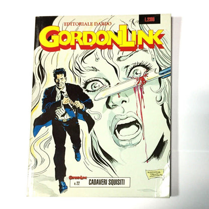 Comics GORDON LINK Complete 1-22 Rare Very Rare Lot in Italian Horror Used