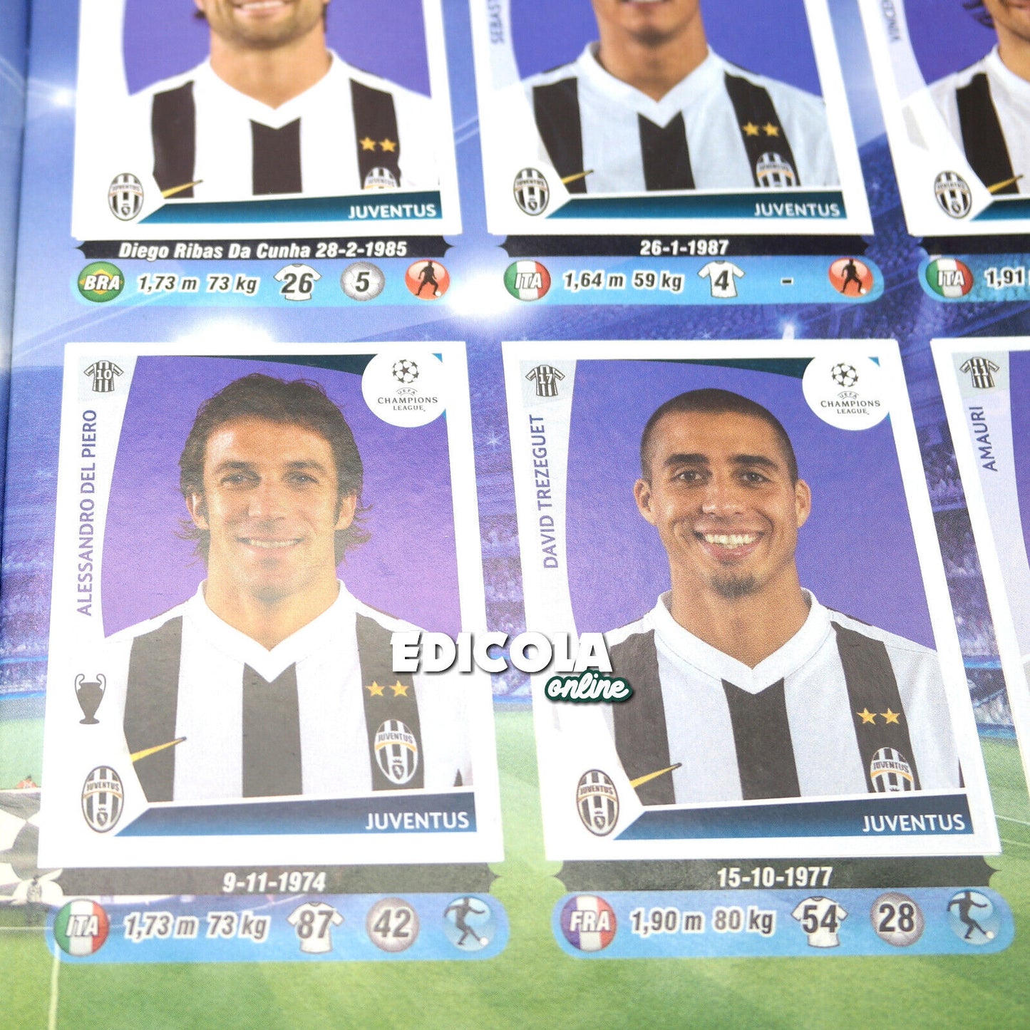 Album Completo di Figurine Calciatori Panini CHAMPIONS LEAGUE 2009-10 Uefa 2010