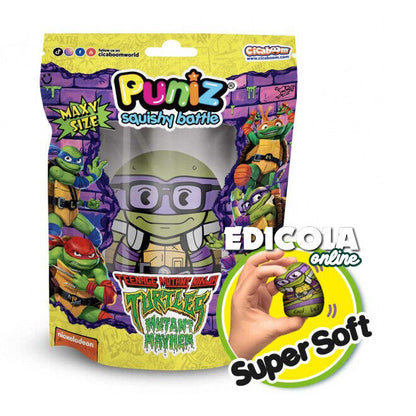 Scegli Personaggi TARTARUGHE NINJA di PUNIZ Squishy Teenage Mutant Turtles TMTN