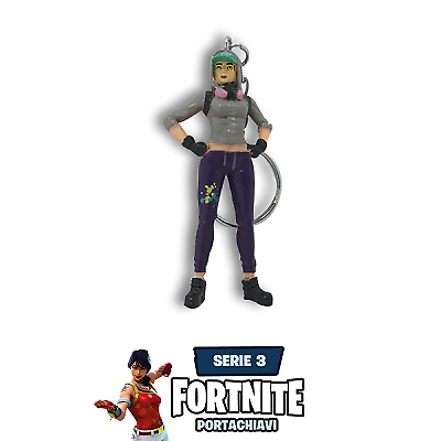 Scegli Portachiavi Personaggi FORTNITE BATTLE ROYALE mini Action Figure 3D Skin