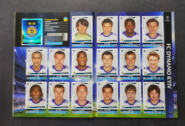 Album Completo di Figurine Calciatori Panini CHAMPIONS LEAGUE 2009-10 Uefa 2010