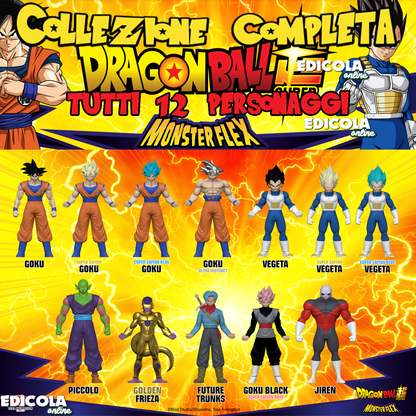 DRAGONBALL Super ausziehbare 3D-Actionfigur Monsterflex Goku Manga-Charaktere