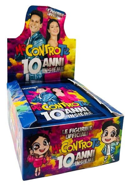 Set Album Me Against You 10 ANS ENSEMBLE 2024 HIM et SOFI Packs de cartes autocollantes
