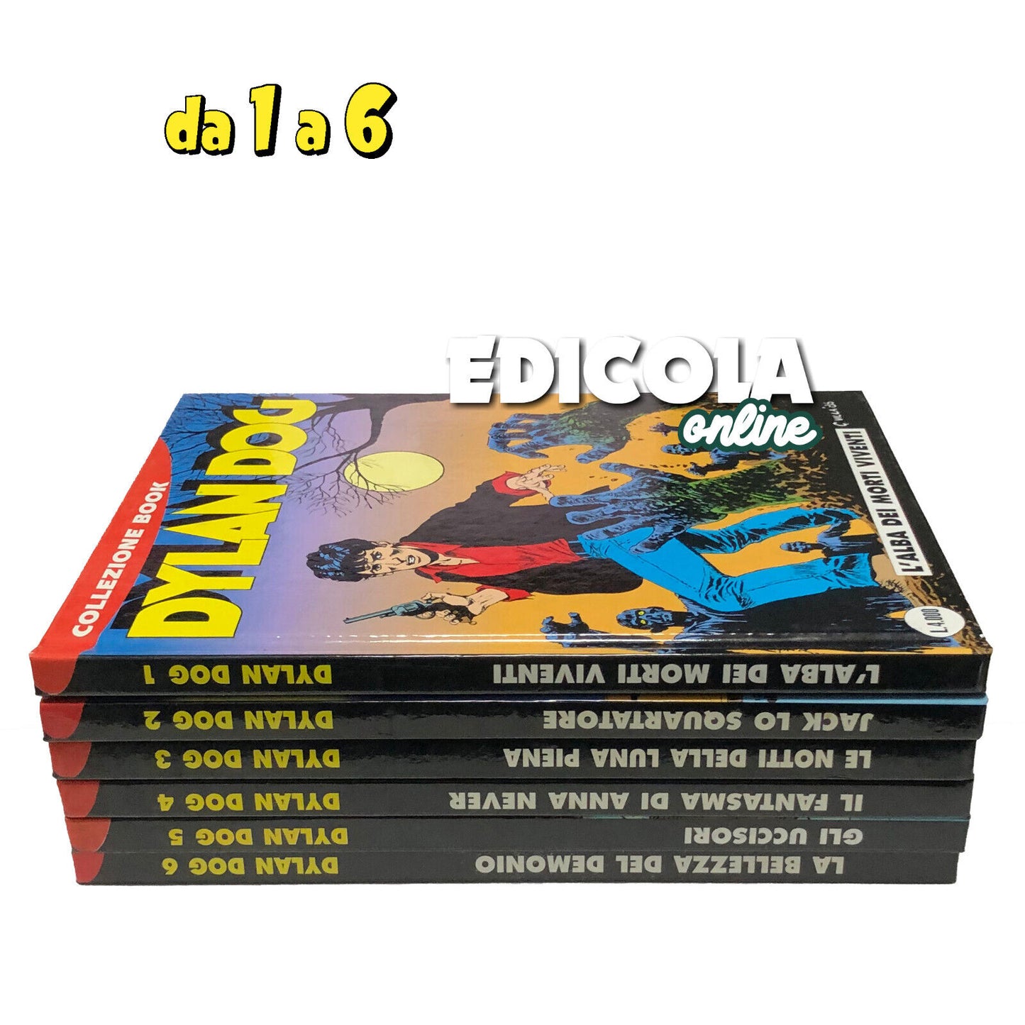 Lotto di Fumetti DYLAN DOG Collezione BOOK - Cartonata sequenza Completa