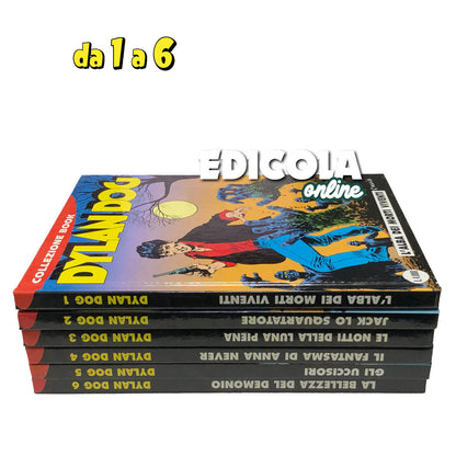 Lotto di Fumetti DYLAN DOG Collezione BOOK - Cartonata sequenza Completa