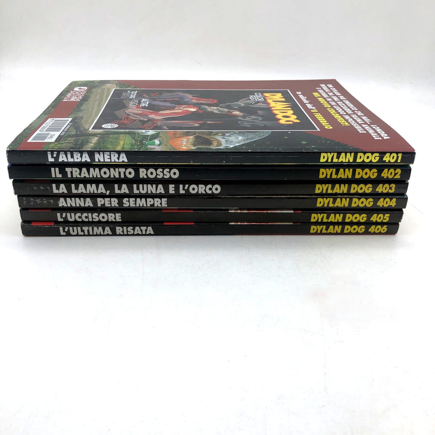 lot 6x DYLAN DOG Comics CYCLE 666 Complete Series 401 402 403 404 405 406