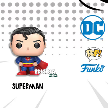 Sorpresa KINDER JOY Funko pop Supereroi le leggende DC Batman Serie Completa BPZ