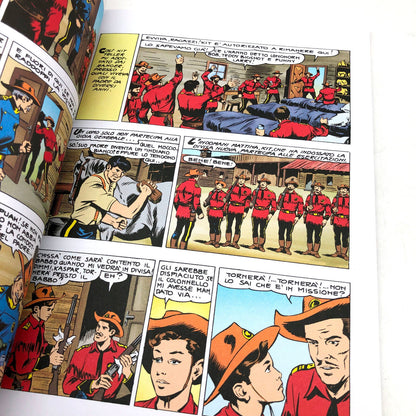 Comic strip THE LITTLE RANGERS Western in color number n 1 Gazzetta dello Sport 2022