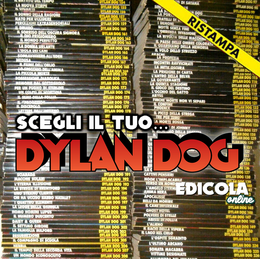Lot de comics DYLAN DOG Série 1 première réimpression Séquence incomplète Bonelli