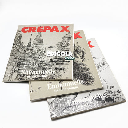 Lotto Fumetti per Adulti di Guido CREPAX Emmanuelle Justine L'Historie d'O
