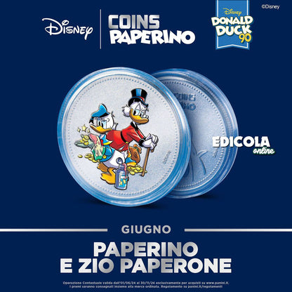 Special Collection Silver Coins COINS DISNEY Donald Duck 90 Years Donald Duck