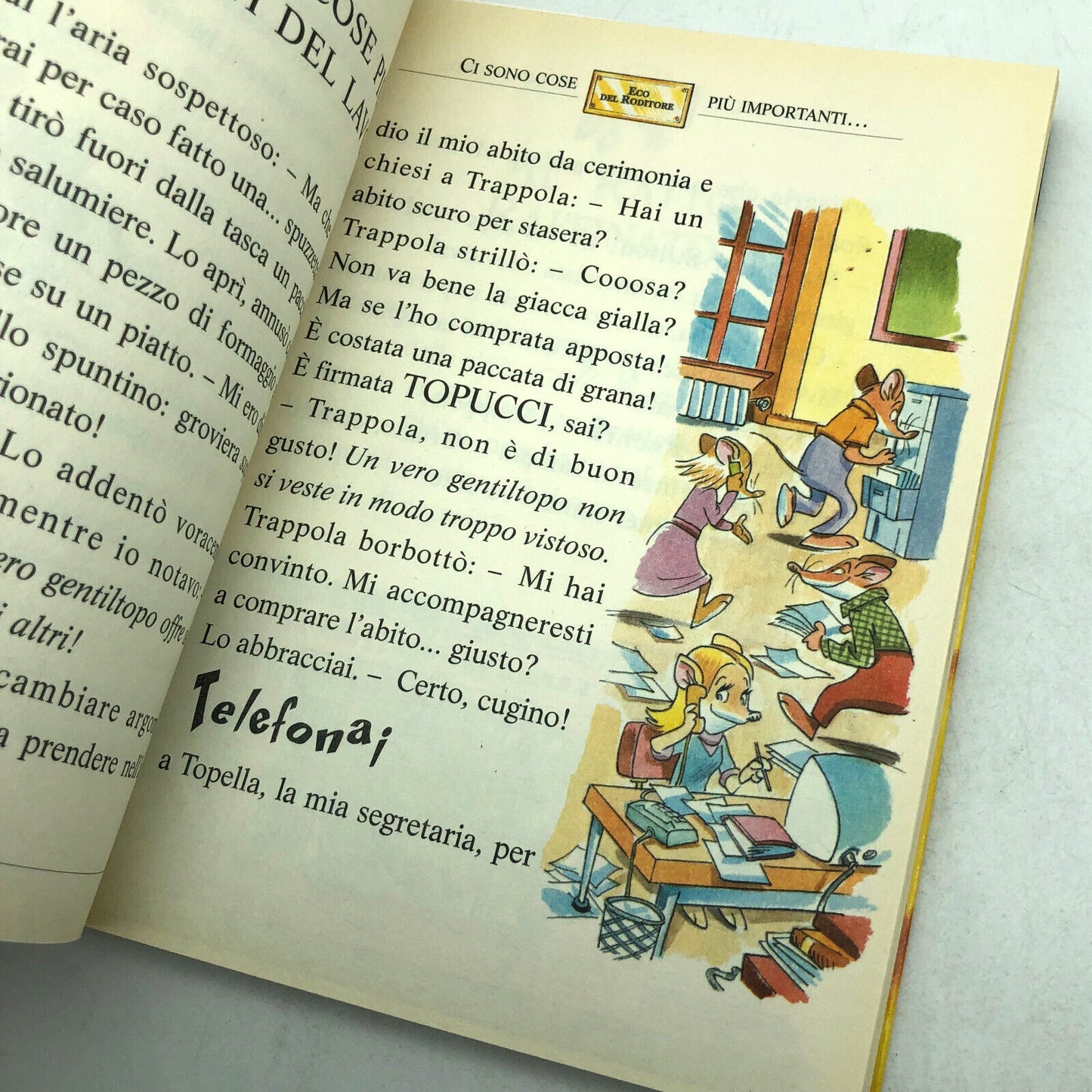 Kinder-Comicbuch von GERONIMO STILTON, illustriert für Kinder, gebrauchter Vintage-Stil