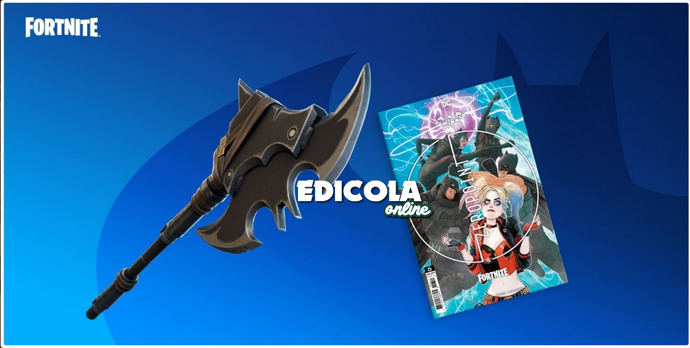 Fumetti Batman Fortnite Punto Zero serie Completa 1 2 3 4 5 6 con codici Skin