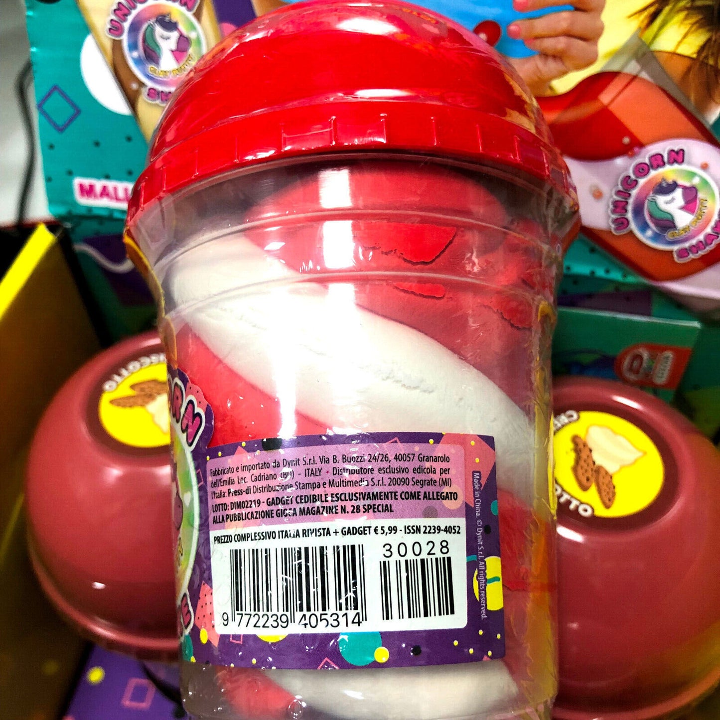Unicorn Shake Cup Toy Scented Modeling Clay Slime Clay Putty 2023