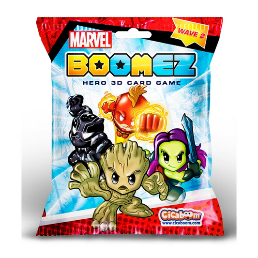 Busta a Sorpresa di Marvel BOOMEZ Wave 2 - Bustina Super Hero 3D Card Game
