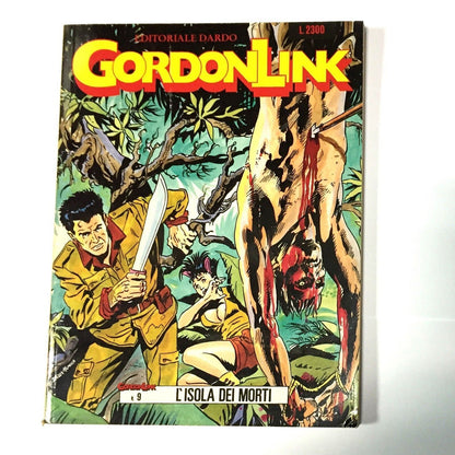 Comics GORDON LINK Complete 1-22 Rare Very Rare Lot in Italian Horror Used