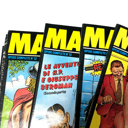 Collection complète de 24 bandes dessinées érotiques pour adultes de Milo Manara, Œuvres complètes