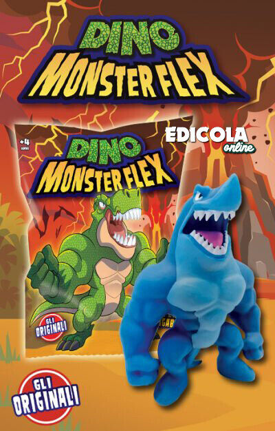 DINO MONSTER FLEX Charaktere Monsterflex Dinosaurier ausziehbare Monster