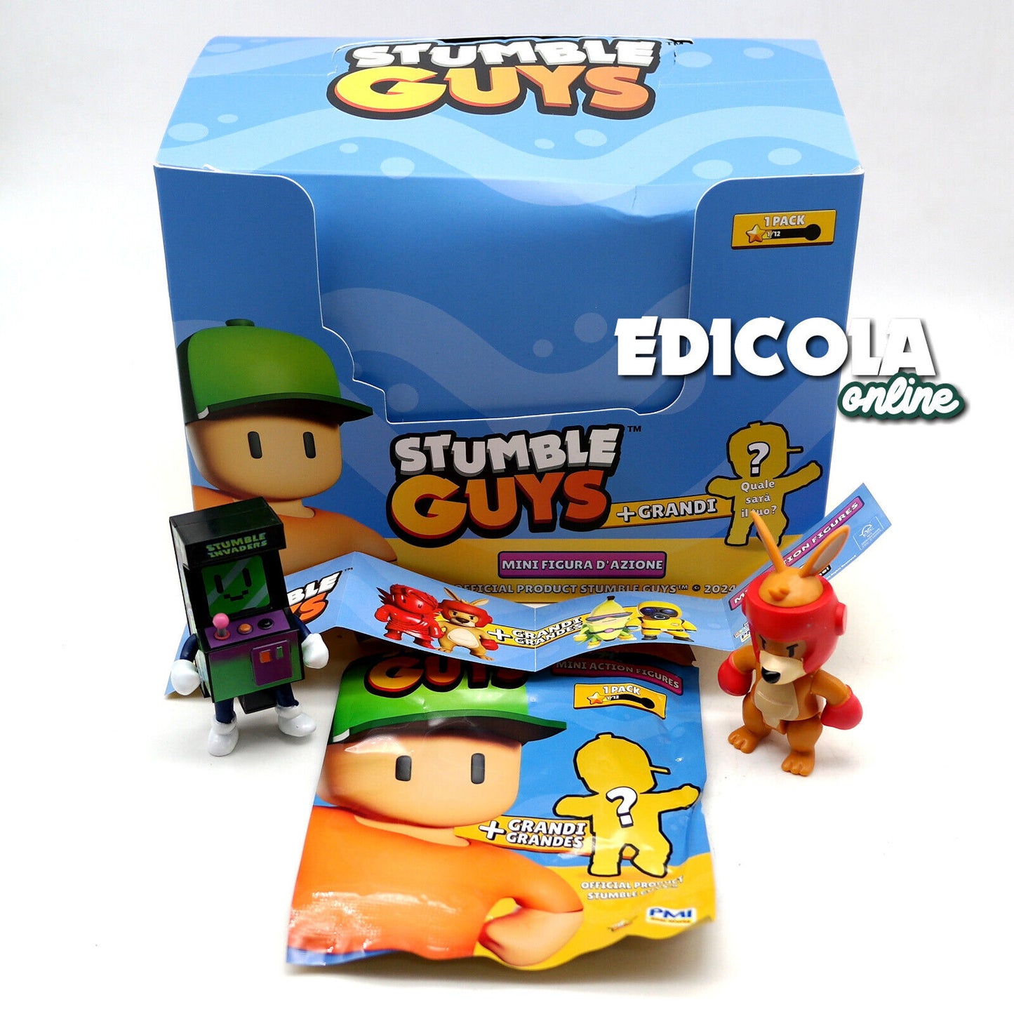 Choose Characters STUMBLE GUYS + BIG 3D Action Figures - Series 1 (2024)