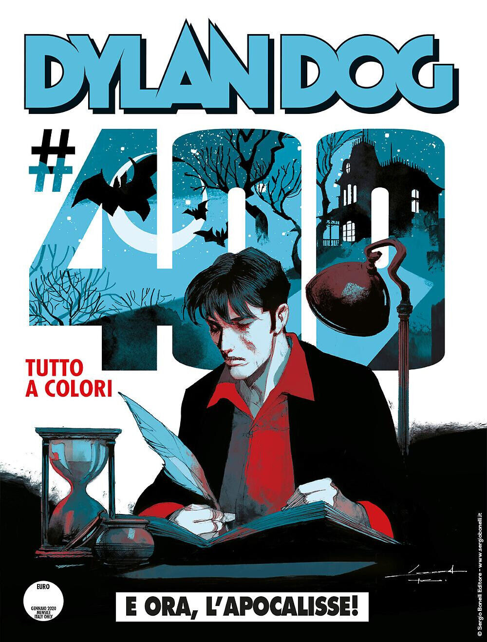 Lot 4 DYLAN DOG Comics Number 400 Complete Series 1 First Edition Rare