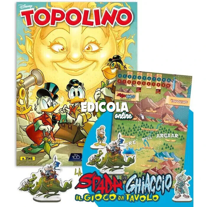 Brettspiel MICKEY MOUSE und das Schwert des Eises Sealed Complete