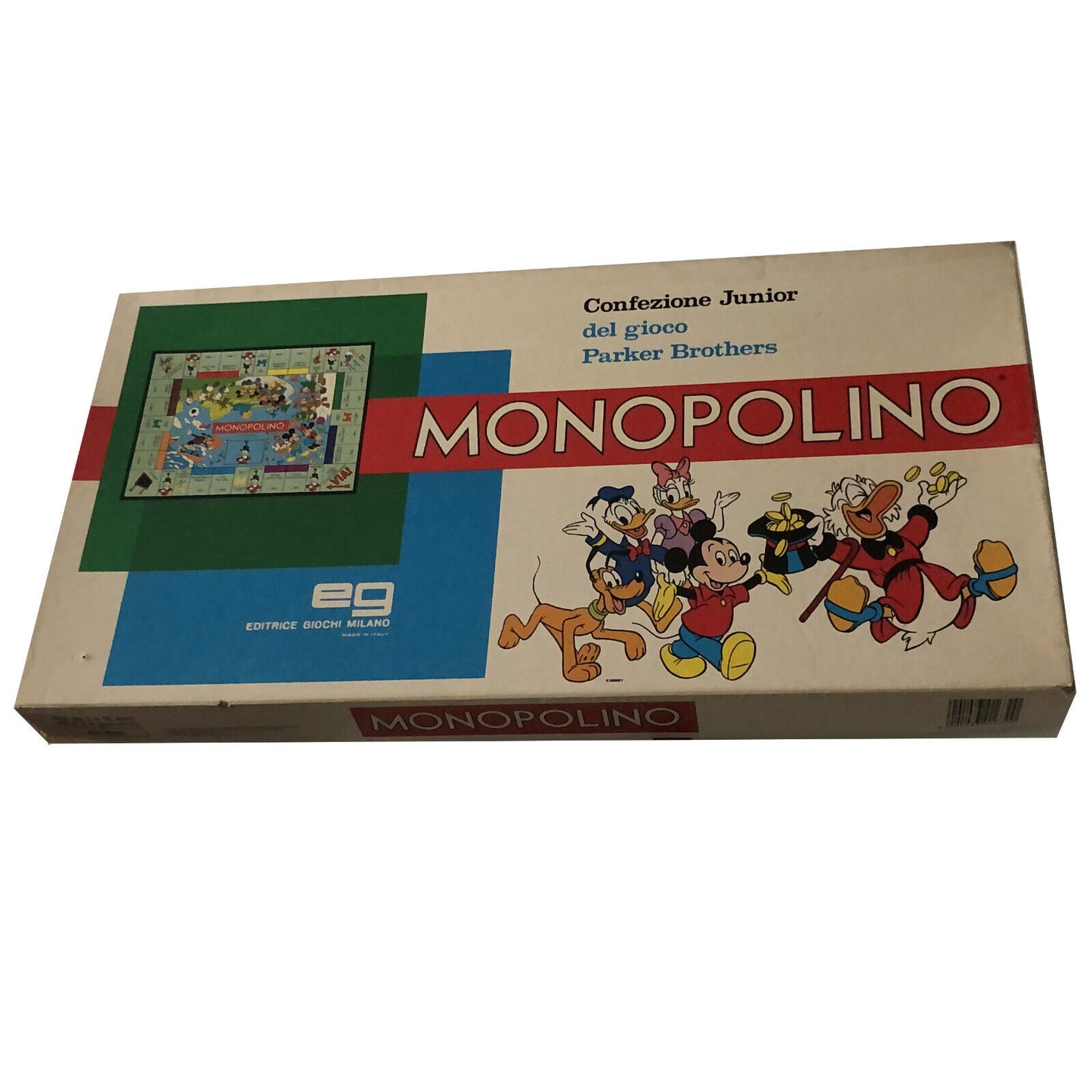 Monopoly Disney Mickey Mouse Monopoly Classic Vintage Monopolino lire 4 pions