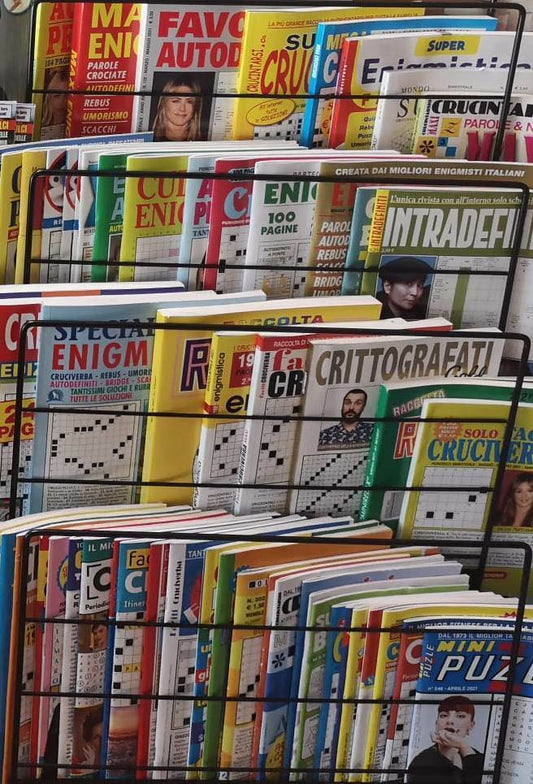 Bestand an SELBSTDEFINIERTEN und VERSCHLÜSSELTEN Kioskzeitschriften