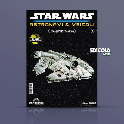 Astronave STAR WARS Millennium 3D Falcon Vintage Collection De Agostini Retro