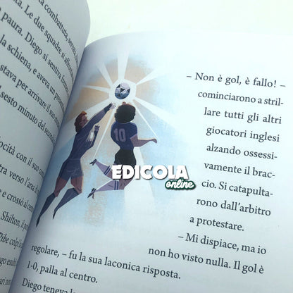 Libro Grandissimi Maradona El pibe de Oro - Diego Armando Gazzetto dello Sport