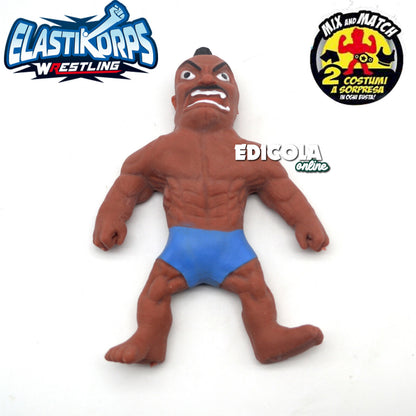 Personaggi ELASTIKORPS Lottatori Wrestling Cicaboom Maxi Action Figure AEW WWE