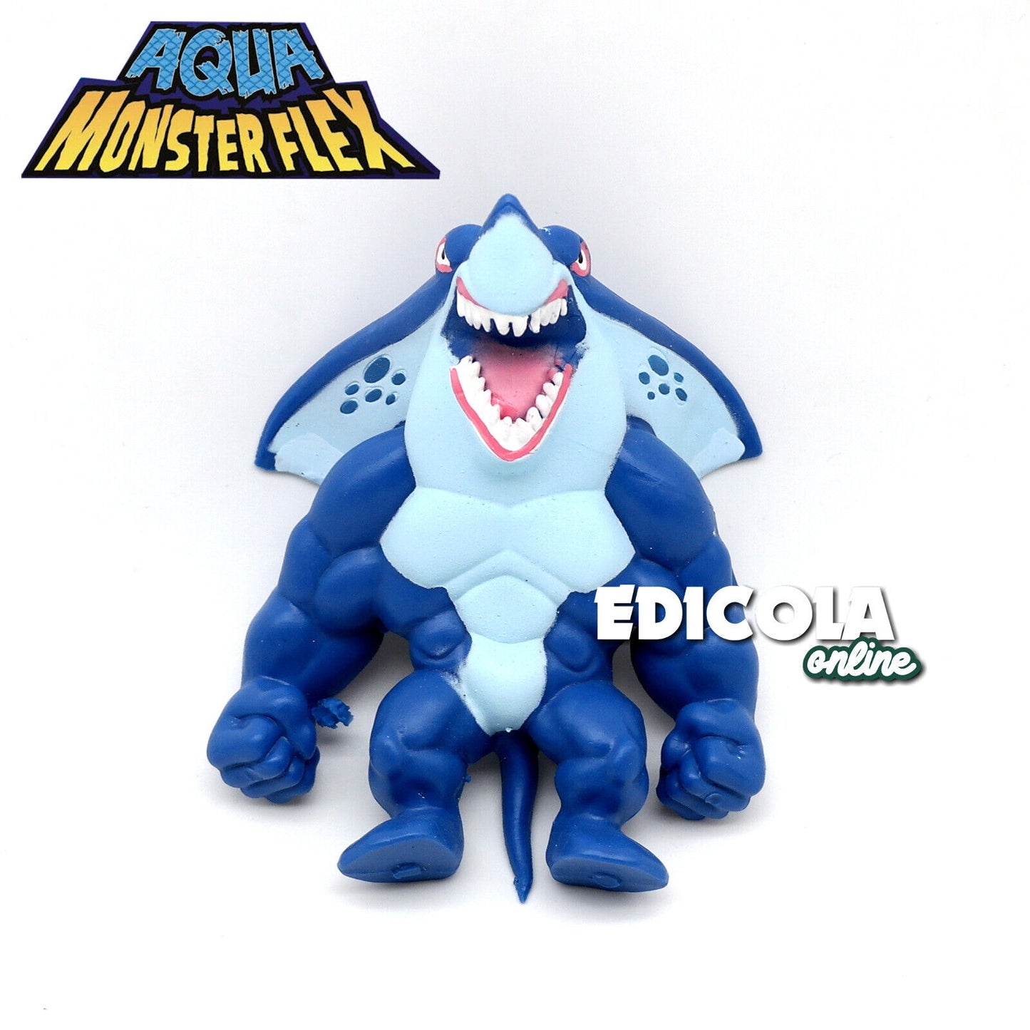 Personaggi AQUA MONSTER FLEX Monsterflex Allungamostri Allungabili Mostri Marini