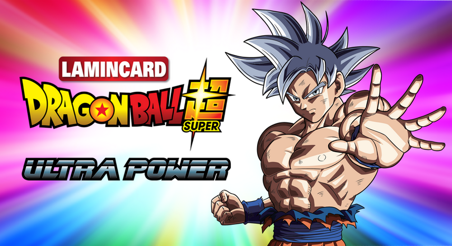 Versiegelte Beutel mit CARD DRAGONBALL Ultra Power LAMINCARDS Super Carte Game