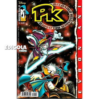 3x PKNA Comics Numero Zero 0/2 0/3 Paperinik New Reloaded PK Disney Pikappa #0
