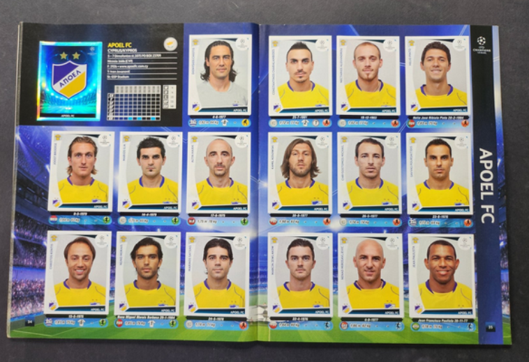 Album Completo di Figurine Calciatori Panini CHAMPIONS LEAGUE 2009-10 Uefa 2010